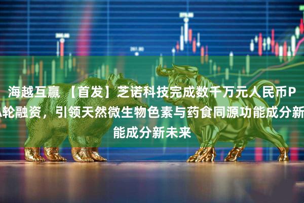 海越互赢 【首发】芝诺科技完成数千万元人民币Pre-A轮融资，引领天然微生物色素与药食同源功能成分新未来